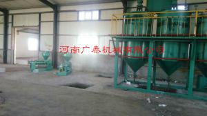 新疆塔城倪總榨油、精煉設(shè)備安裝